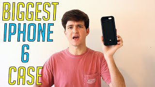 BIGGEST IPHONE 6 CASE! (WORLDS HIGHEST CAPACITY iPHONE 6 BATTERY CASE)!