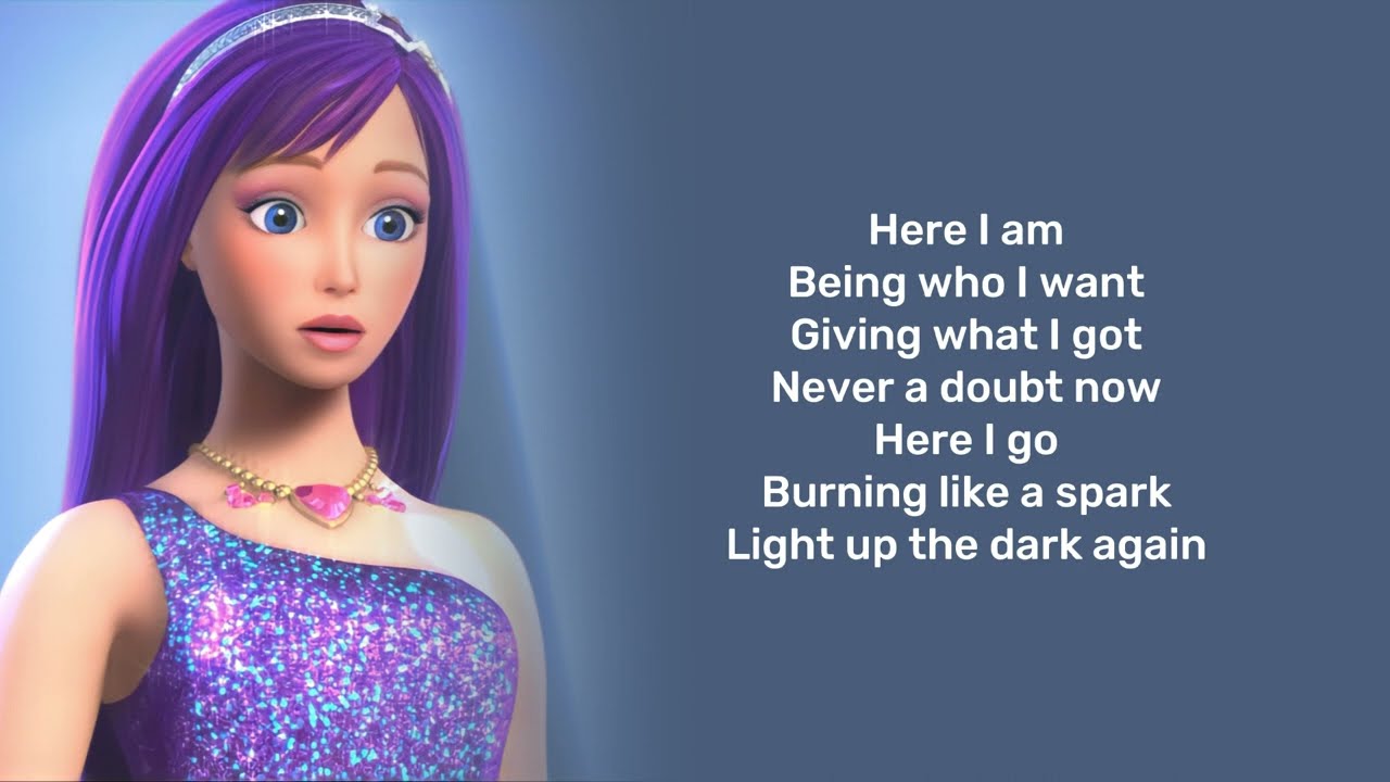 Here I am ( Tori version ) Lyrics [ Barbie: The princess & the popstar ] -  YouTube