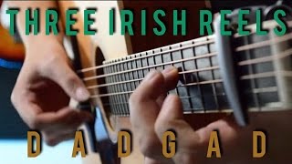 Celtic Fingerstyle Guitar - Three Irish Reels  - DADGAD chords