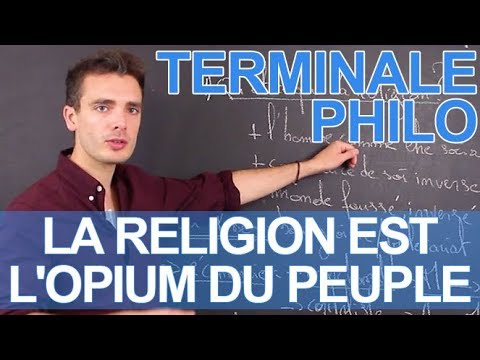 La Religion Est L Opium Du Peuple Marx Philo Terminale Les Bons Profs Youtube