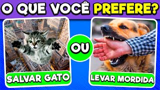 🔁😱O QUE VOCÊ PREFERE?⚠️ESCOLHAS IMPOSSÍVEIS DE DECIDIR | MUNDO QUIZ