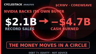 CoreWeave Burned $4.7B in One Quarter — Why Does Nvidia Backstop Its Sales [$CRWV]