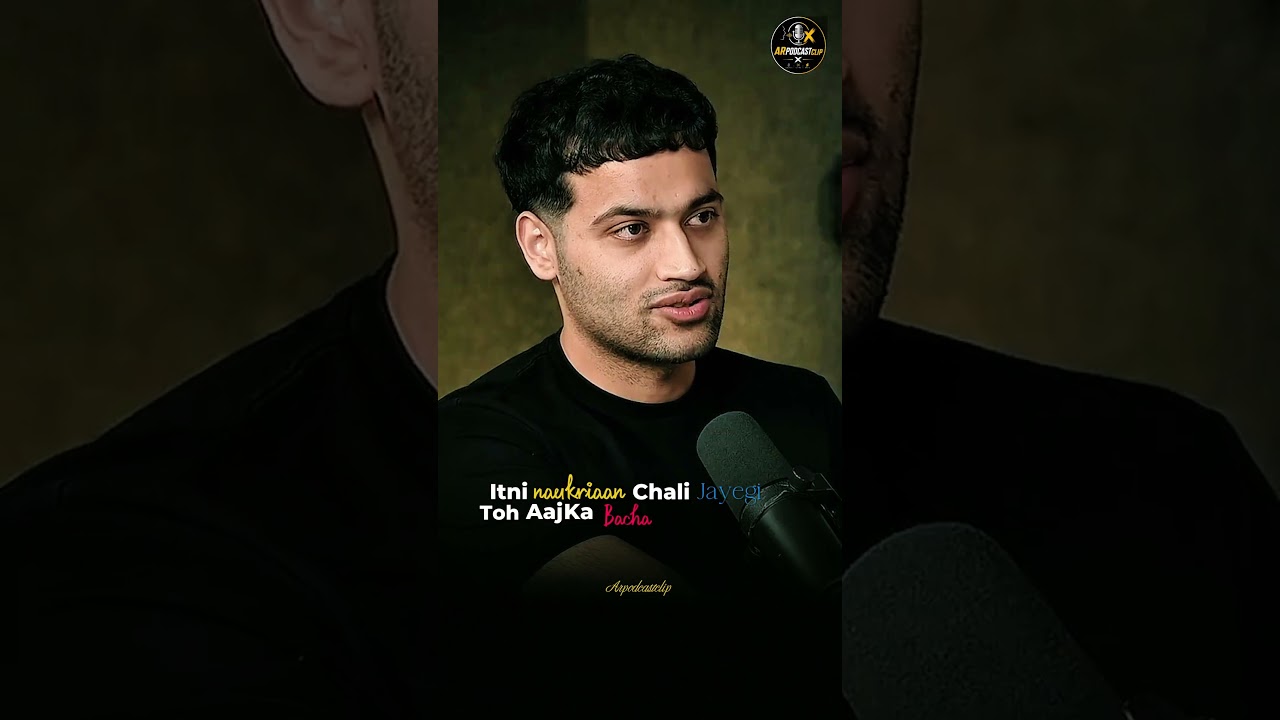 Will AI Destroy Jobs in India? 😱 #podcastclips #podcast #podcasts #viral #motivation #viralshorts