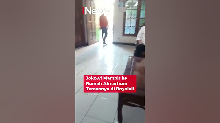 Jokowi Mampir ke Rumah Almarhum Temannya #shorts #shortsclip