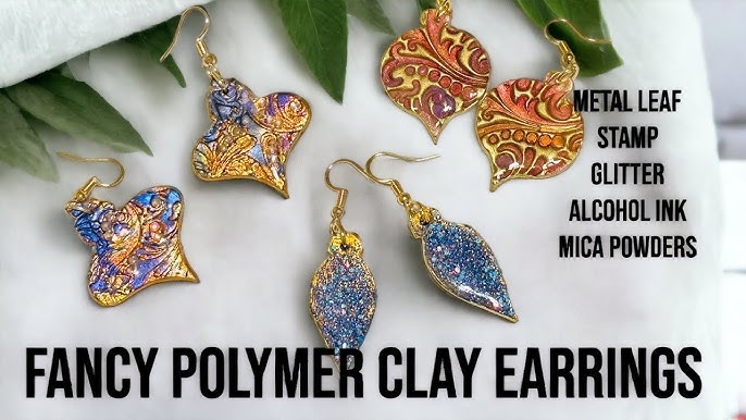 Beginners Diy Clay Earrings Kit Polymer Clay Earring Jewelry