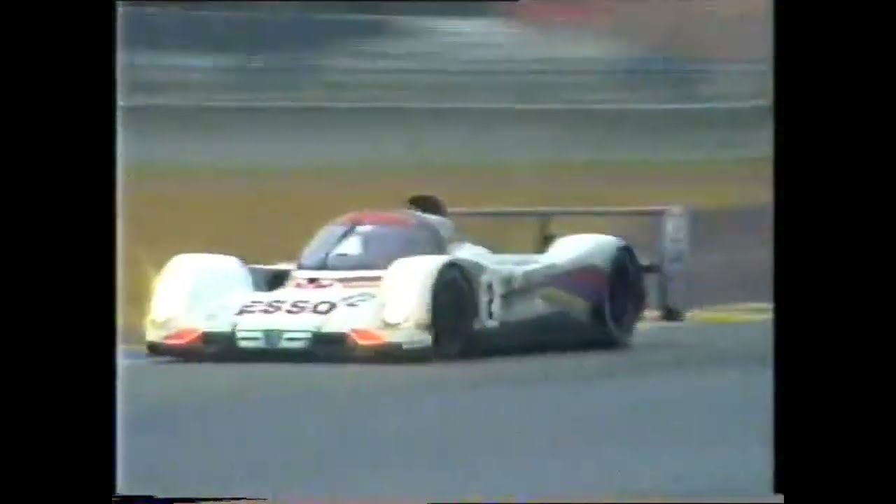 Peugeot 905 Evo1B en las 24 Horas de Le Mans de 1992 - YouTube