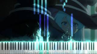 Wandering Witch The Journey Of Elaina  Majo No Tabitabi Episode 2 Ost  A Witch  Piano Tutorial