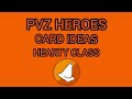 Plants Vs Zombies Heroes - Hearty Cards For Set 5 (Ideas)