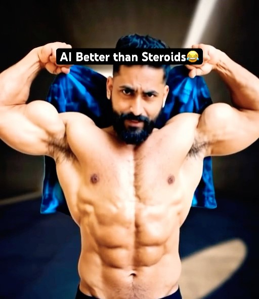 AI Better Than Steroids😂 #gymmotivation #shorts #viral - YouTube