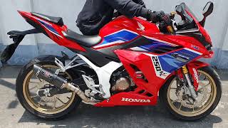 Honda CBR 150 V4 2024 with Yoshimura full system exhaust