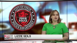 Man held after standoff with Pekin Police, public still asked to avoid the area - clipped version