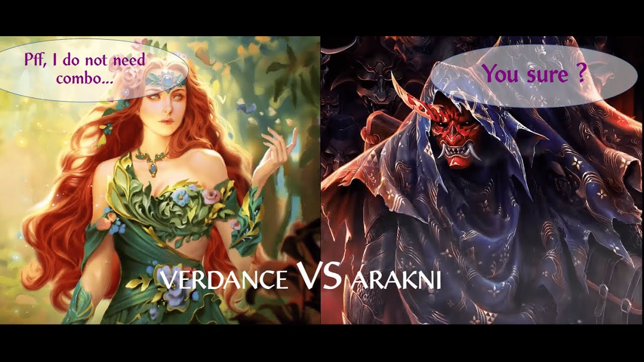 FAB CC Arakni, Huntsman vs Verdance, Thorn of the Rose. Commented game in English!