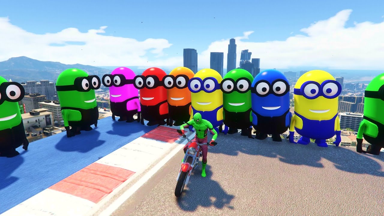 GTA 5: Spiderman Superhero Adventures – Extreme Jumps & Fun Ragdoll Action EP-02