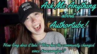 authortube cliques, would i ever quit, & advice for beginners // AUTHORTUBE AMA!
