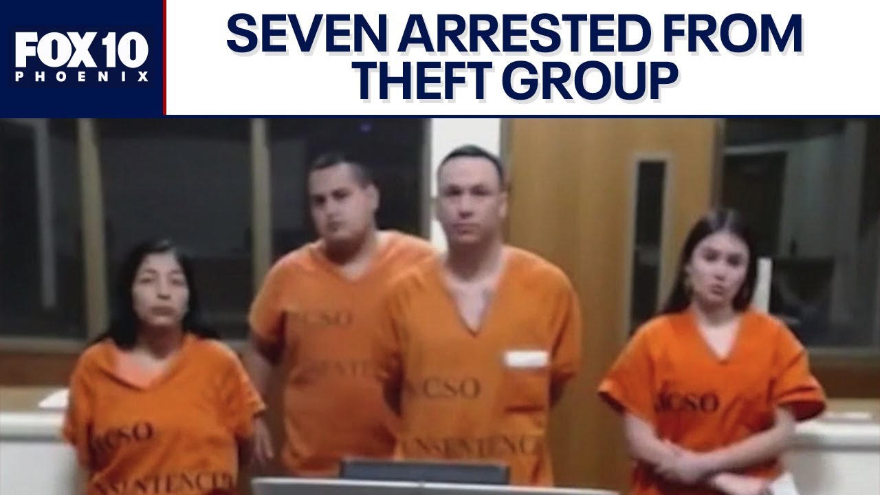 South American Theft Group members arrested | FOX 10 Phoenix - YouTube