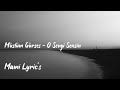 Müslüm Gürses O Sevgi Sensin Lyric 