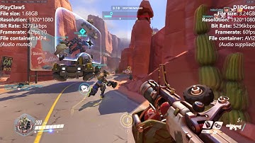 Capture Comparison (PlayClaw5 vs D3DGear)