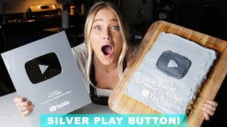 EATING MY SILVER PLAY BUTTON  Ft. Rie & Worth It! | Alix Traeger