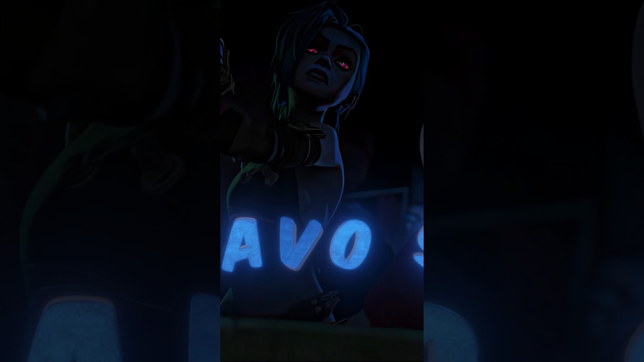 Bravo sis | Jinx Arcane edit | VAI VAI TRAIR (slowed) 