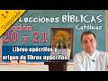✅ Libros apócrifos y origen de libros apócrifos - 📚 Lecciones Bíblicas - Padre Arturo Cornejo ✔️