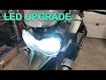 TRIUMPH EXPLORER LED LIGHT INSTALL DIY 9003