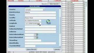 Nearctic Spider Database