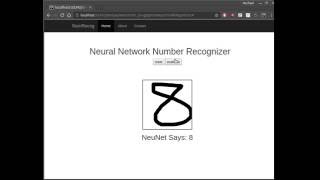 Neural Network Handwritten Number Recognition