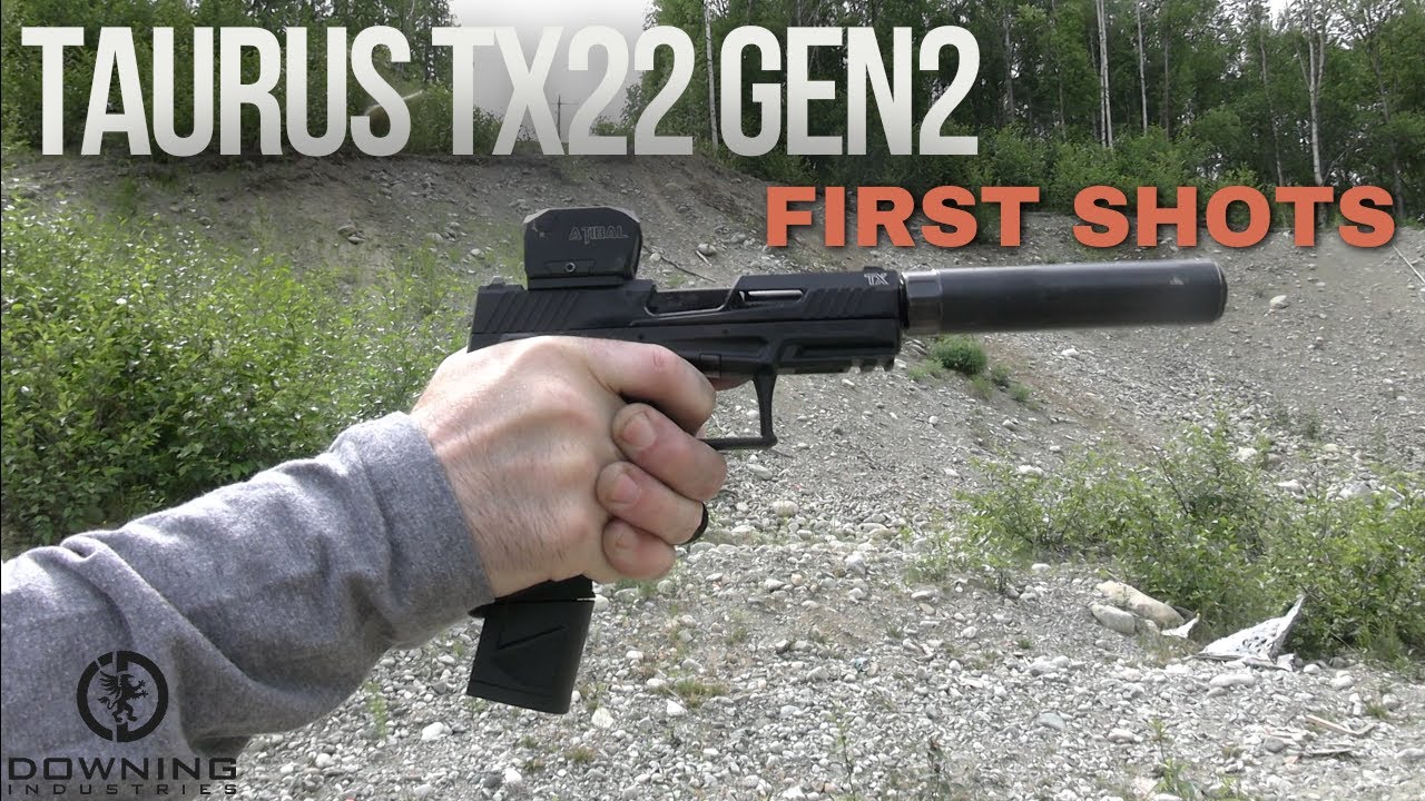 taurus-tx22-gen2-first-shots-youtube