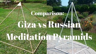 Best Meditation Pyramid - Comparison of Giza and Russian Meditation Pyramids