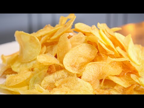 Θα εκπλαγείτε από το αποτέλεσμα! Συνταγή για Σπιτικά Τραγανά Πατατάκια - Chips!
