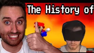 Atrioc Reacts to The History of Blindfolded Super Mario 64