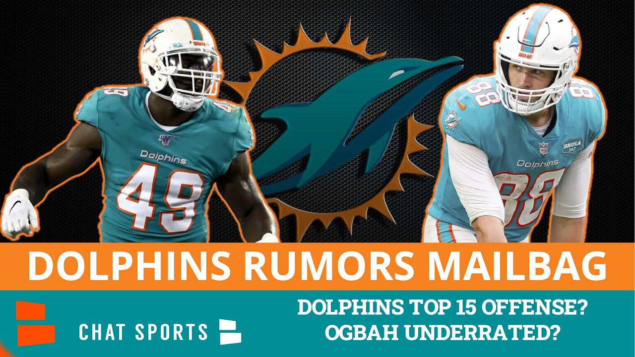 Miami Dolphins Rumors on Dolphins Offense Being Top 15 & Is Emmanuel Ogbah Underrated? | Mailbag