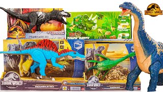 Jurassic World Unboxing Review| Mamenchisaurus HUGE, Dinosaurs Truck, Venom Trex, Elasmosaurus |ASMR