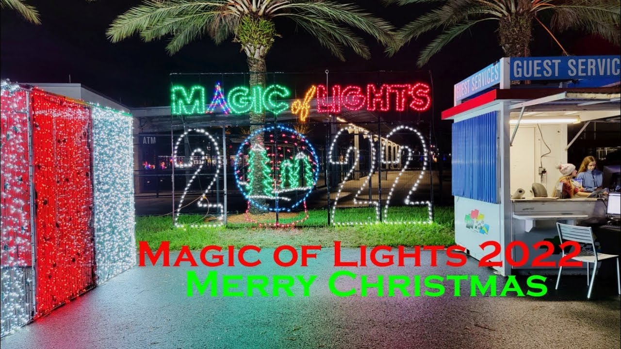 Magic of Lights (2022) at Daytona Speedway in Florida! Merry Christmas