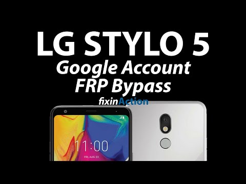 PC없이 LG Stylo 5 LM-Q720PS Google 계정 FRP 제거를 쉽게 우회하는 방법