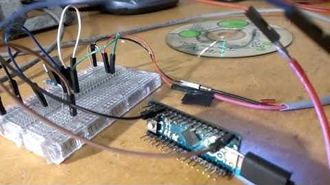 Arduino Mechanical TV #3 - circuits and Arduino motor control
