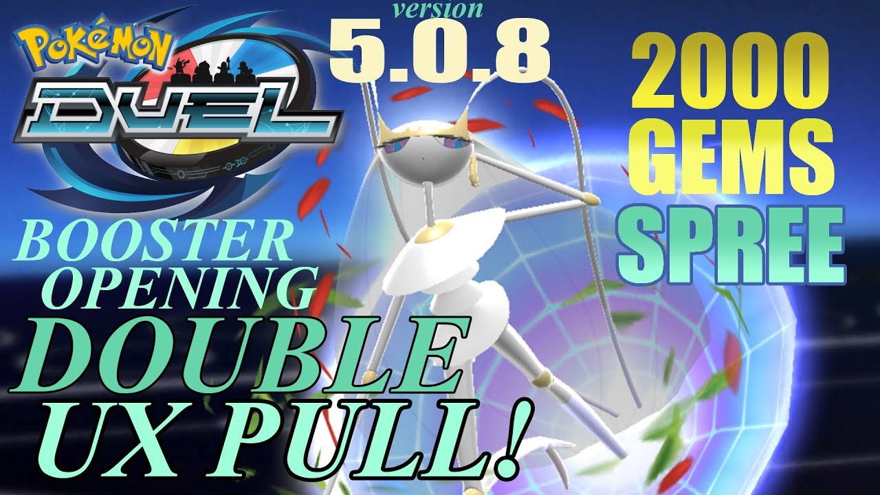 POKEMON DUEL: 2000 Gem Mega UX Booster Pull with Pheromosa