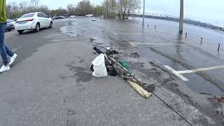 Наводнение в Киеве / Днепр вышел из берегов