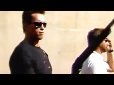 Terminator 2 behind the scenes footage making the guns