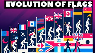 Evolution of The Flags | Historical Changes of Flags with Flag Animations