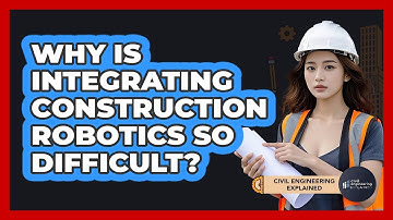 Why Is Integrating Construction Robotics So Difficult? - Civil Engineering Explained