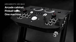 X Arcade Arcade2TV XR MAX Black & Chrome First Look!