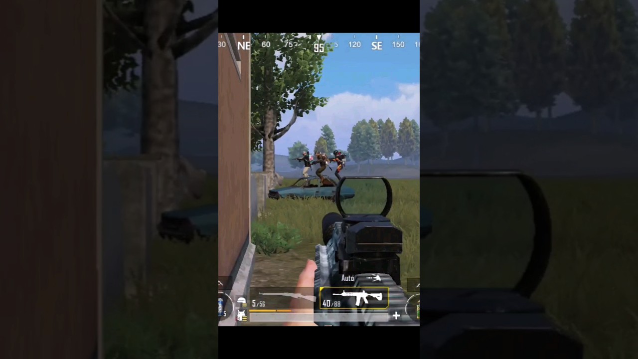 1vs4 op clutch😱🔥 