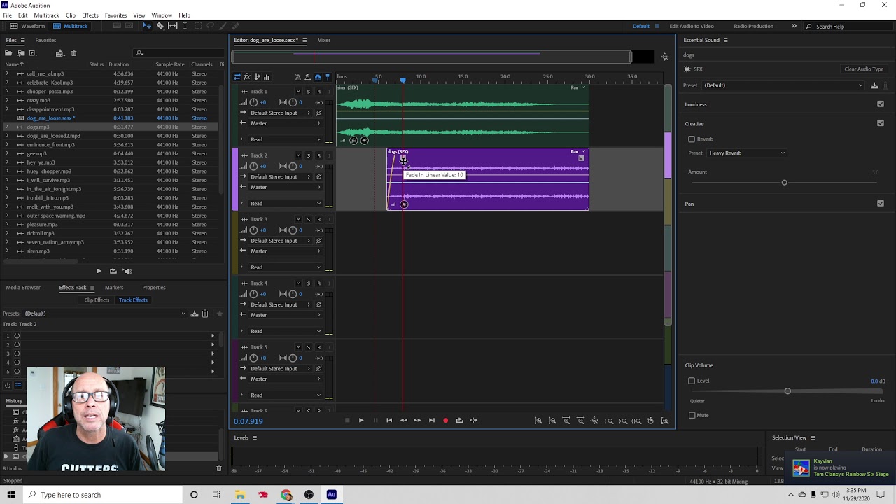 Adobe Audition CC 2020 Tutorial - Project Intro - YouTube