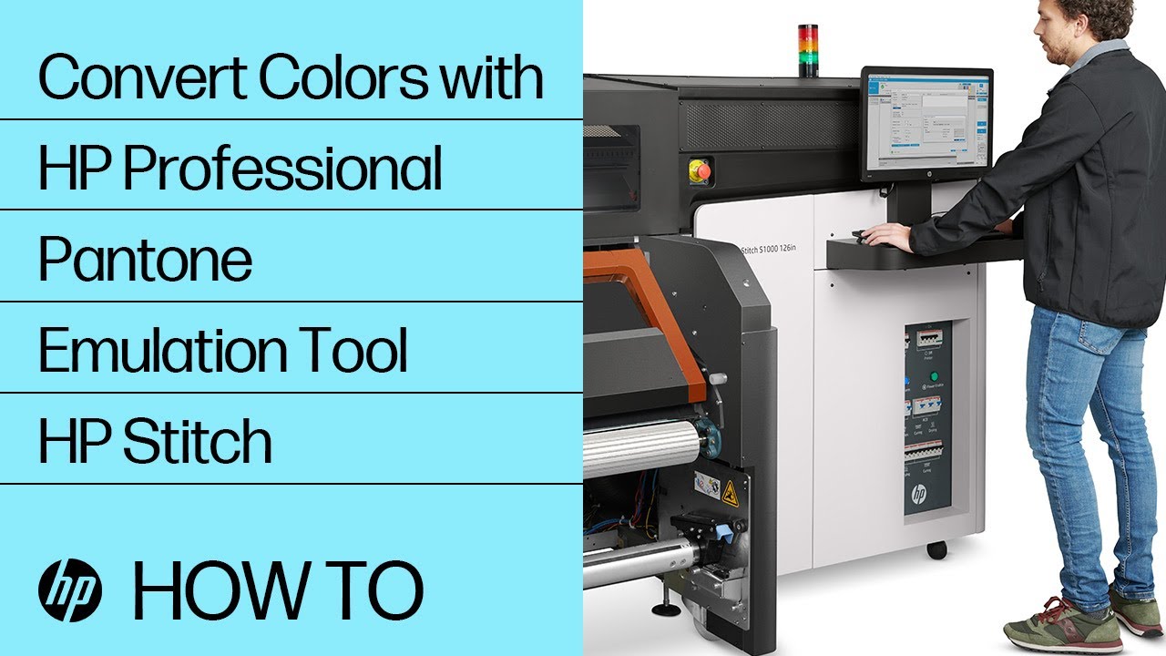 troubleshooting trailer lights How to Convert Colors with HP Professional Pantone Emulation Tool | HP Stitch | HP