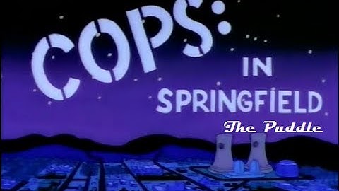 The Simpsons Bad Cops Official