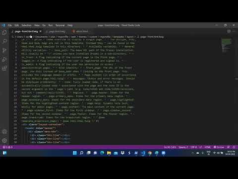 How to Design About me page for custom theme