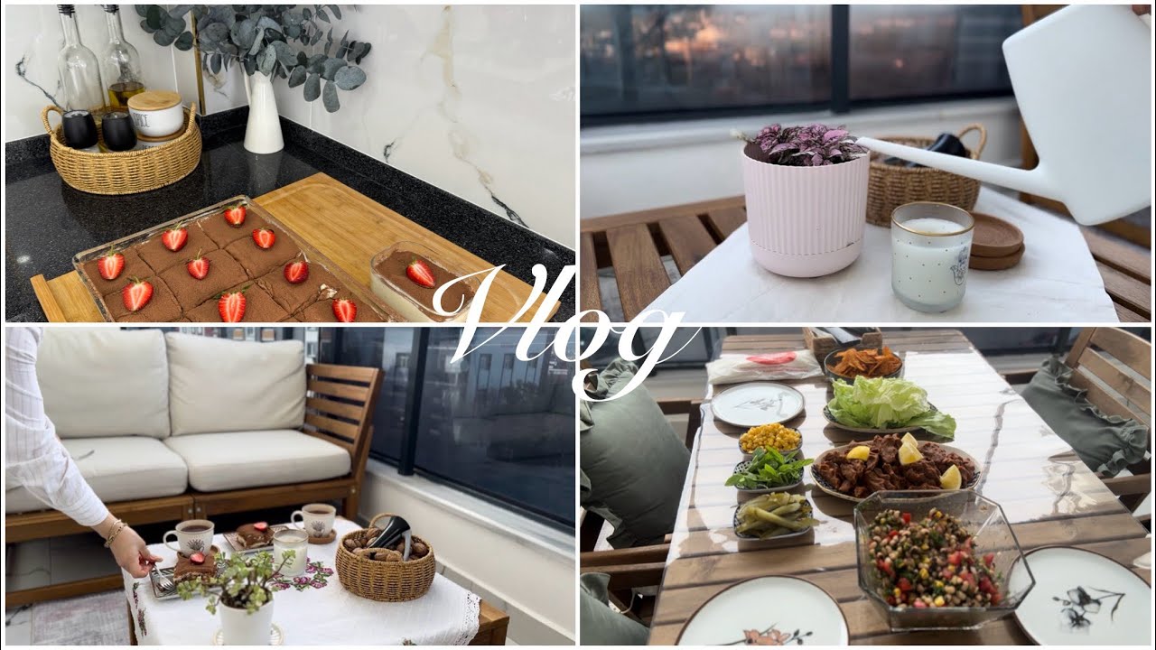 36| Kahvaltı Hazırlığı🍳| Tiramisu🍰| Börülce Salatası🥗| Yeni Bebeklerim🪴