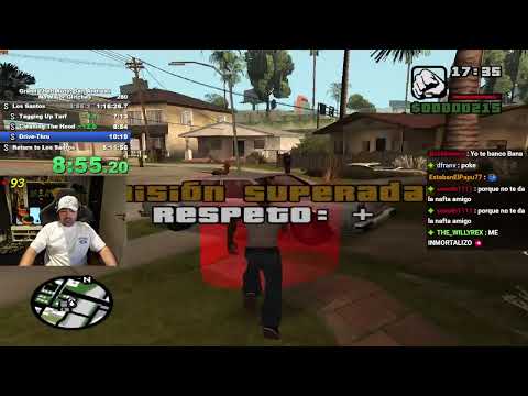 Bananirou hace speedrun de GTA SA y pierde por un fantasma