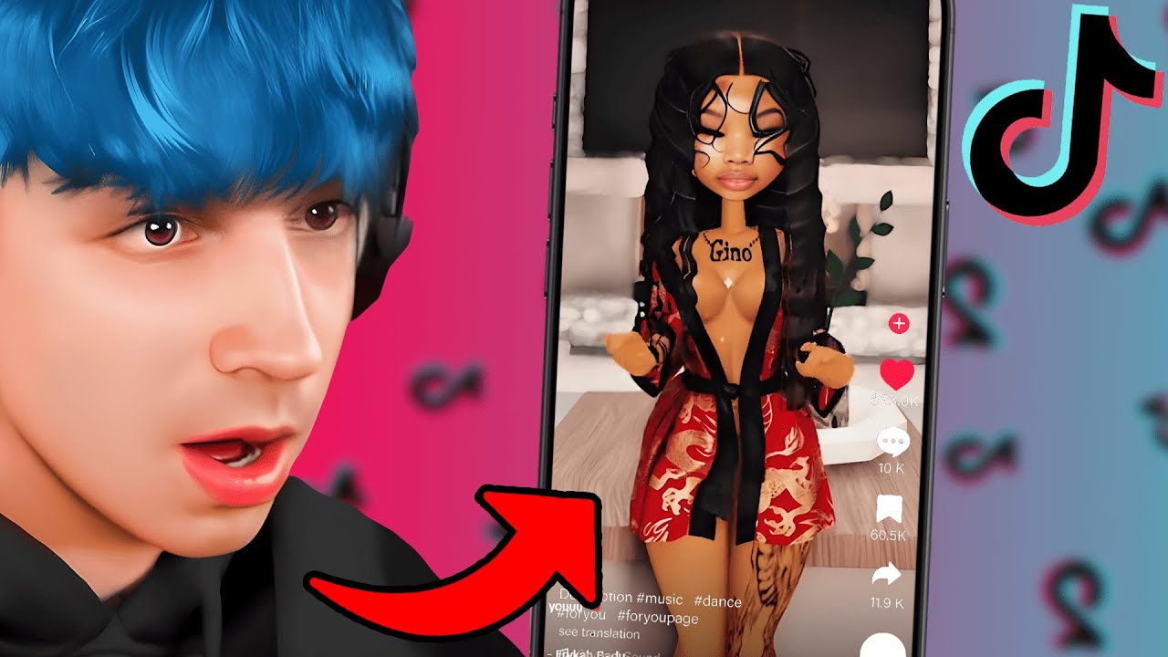 REAGISCO AI TIKTOK CRINGE DI ROBLOX BROOKHAVEN!!